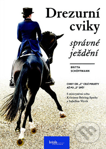 Kniha: Drezurní cviky - správné ježdění (Britta Shöffmann). Brázda, 2020 Kniha: Drezurní cviky - správné ježdění (Britta Shöffmann). Brázda, 2020