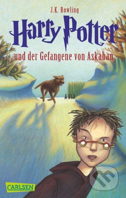 Kniha: Harry Potter und der Gefangene von Askaban (J.K. Rowling). Carlsen Verlag, 2007 Kniha: Harry Potter und der Gefangene von Askaban (J.K. Rowling). Carlsen Verlag, 2007