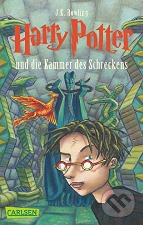 Kniha: Harry Potter und die Kammer des Schreckens (J.K. Rowling). Carlsen Verlag, 2006 Kniha: Harry Potter und die Kammer des Schreckens (J.K. Rowling). Carlsen Verlag, 2006