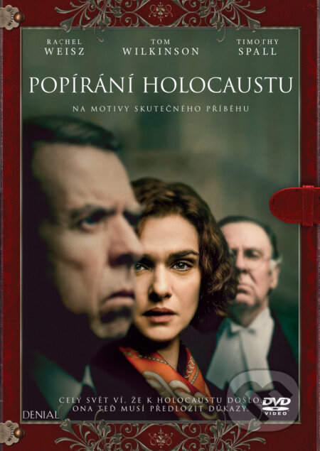 Film: Popírání holocaustu (Mick Jackson) (DVD). Bonton Film, 2018 Film: Popírání holocaustu (Mick Jackson) (DVD). Bonton Film, 2018
