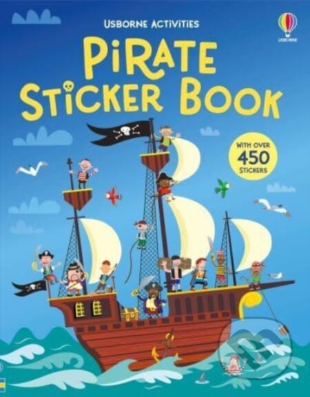 Kniha: Pirate Sticker Book (Fiona Watt). Usborne, 2025 Kniha: Pirate Sticker Book (Fiona Watt). Usborne, 2025