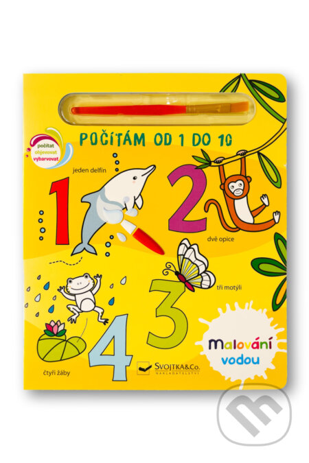 Kniha: Malování vodou: Počítám od 1 do 10 (Svojtka&Co.). Svojtka&Co., 2025 Kniha: Malování vodou: Počítám od 1 do 10 (Svojtka&Co.). Svojtka&Co., 2025