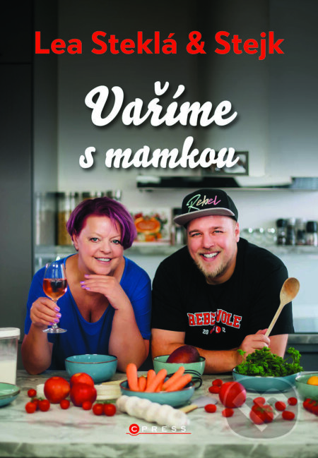 E-kniha: Lea Steklá a Stejk – Vaříme s mamkou (Stejk). CPRESS, 2025 E-kniha: Lea Steklá a Stejk – Vaříme s mamkou (Stejk). CPRESS, 2025