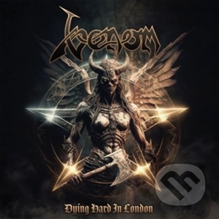 Hudební CD: Venom: Dying Hard In London / Red White LP (). , 2025 Hudební CD: Venom: Dying Hard In London / Red White LP (). , 2025