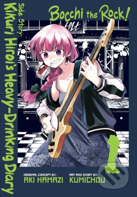 Kniha: Bocchi the Rock! Side Story: Kikuri Hiroi’s Heavy-Drinking Diary 1 (Aki Hamazi). Yen Press, 2025 Kniha: Bocchi the Rock! Side Story: Kikuri Hiroi’s Heavy-Drinking Diary 1 (Aki Hamazi). Yen Press, 2025