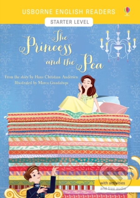 Kniha: The Princess and the Pea (Hans Christian Andersen). Usborne, 2019 Kniha: The Princess and the Pea (Hans Christian Andersen). Usborne, 2019