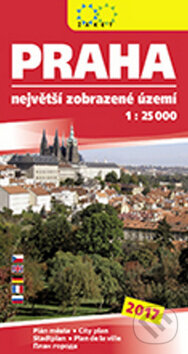 Kniha: Praha největší zobrazené území 2017 (Žaket). Žaket, 2017 Kniha: Praha největší zobrazené území 2017 (Žaket). Žaket, 2017