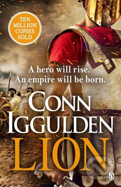 Kniha: Lion (Conn Iggulden). Penguin Books, 2023 Kniha: Lion (Conn Iggulden). Penguin Books, 2023