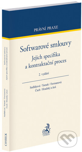 Kniha: Softwarové smlouvy (Jana Sedláková, Pavel Čech a Roman Tomek). C. H. Beck, 2025 Kniha: Softwarové smlouvy (Jana Sedláková, Pavel Čech a Roman Tomek). C. H. Beck, 2025