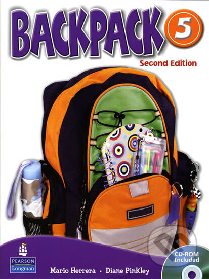 Kniha: Backpack 5 with CD-ROM (Mario Herrera). Pearson, 2009 Kniha: Backpack 5 with CD-ROM (Mario Herrera). Pearson, 2009
