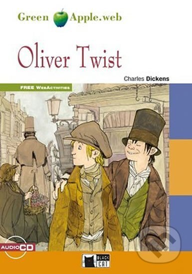 Kniha: Oliver Twist + CD-ROM (George Gibson a Charles Dickens). Black Cat, 2013 Kniha: Oliver Twist + CD-ROM (George Gibson a Charles Dickens). Black Cat, 2013
