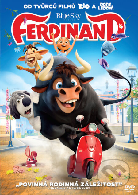 Film: Ferdinand (Carlos Saldanha, Cathy Malkasian a Jeff McGrath) (DVD). Bonton Film, 2018 Film: Ferdinand (Carlos Saldanha, Cathy Malkasian a Jeff McGrath) (DVD). Bonton Film, 2018