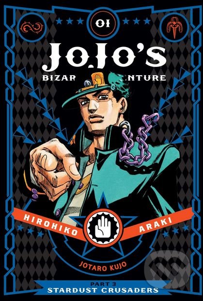 Kniha: JoJo's Bizarre Adventure (Volume 1) (Hirohiko Araki). Viz Media, 2010 Kniha: JoJo's Bizarre Adventure (Volume 1) (Hirohiko Araki). Viz Media, 2010