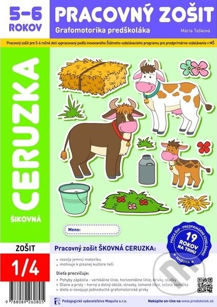 Kniha: Šikovná ceruzka (Mária Tašková). Maquita, 2017 Kniha: Šikovná ceruzka (Mária Tašková). Maquita, 2017