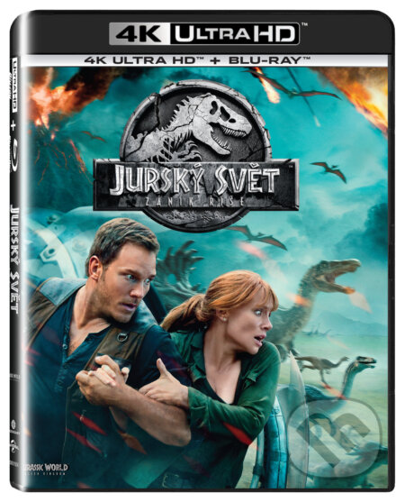 Film: Jurský svět: Zánik říše Ultra HD Blu-ray (J.A. Bayona) (UltraHDBlu-ray). Magicbox, 2019 Film: Jurský svět: Zánik říše Ultra HD Blu-ray (J.A. Bayona) (UltraHDBlu-ray). Magicbox, 2019