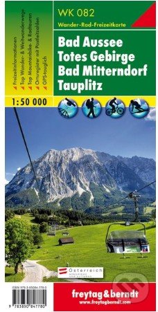 Bad Aussee, Totes Gebirge 1:50 000, freytag&berndt, 2017