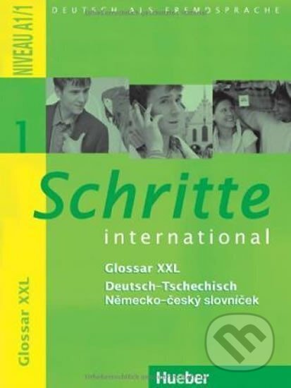 Kniha: Schritte international 1: Glossar XXL Deutsch-Tschechisch – Německo-český slovníček (autorů kolektiv). Hueber, 2013 Kniha: Schritte international 1: Glossar XXL Deutsch-Tschechisch – Německo-český slovníček (autorů kolektiv). Hueber, 2013