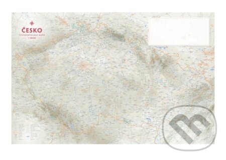 Kniha: Česko - Cestovatelská mapa na desce 1:500 000 (Kartografie Praha). Kartografie Praha, 2025 Kniha: Česko - Cestovatelská mapa na desce 1:500 000 (Kartografie Praha). Kartografie Praha, 2025
