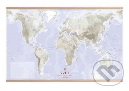 Kniha: Svět - Cestovatelská mapa s lištami 1:35 000 000 (Kartografie Praha). Kartografie Praha, 2025 Kniha: Svět - Cestovatelská mapa s lištami 1:35 000 000 (Kartografie Praha). Kartografie Praha, 2025