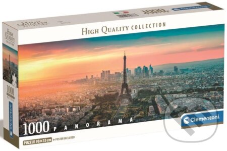 Puzzle: Puzzle Panorama: Paříž (Clementoni). Clementoni, 2025 Puzzle: Puzzle Panorama: Paříž (Clementoni). Clementoni, 2025