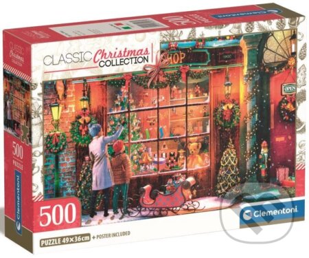 Puzzle: Puzzle Staré hračkářství (Clementoni). Clementoni, 2025 Puzzle: Puzzle Staré hračkářství (Clementoni). Clementoni, 2025