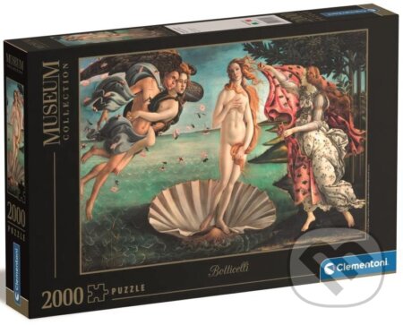 Puzzle: Puzzle Sandro Botticelli: Zrození Venuše (Clementoni). Clementoni, 2025 Puzzle: Puzzle Sandro Botticelli: Zrození Venuše (Clementoni). Clementoni, 2025