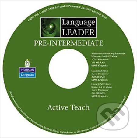 Kniha: Language Leader Pre-Intermediate Active Teach IWB (Ian Badger). Pearson, 2010 Kniha: Language Leader Pre-Intermediate Active Teach IWB (Ian Badger). Pearson, 2010
