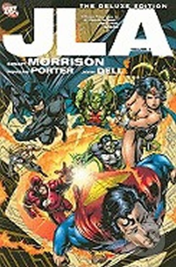 Kniha: JLA, Volume One (Grant Morrison). DC Comics, 2008 Kniha: JLA, Volume One (Grant Morrison). DC Comics, 2008
