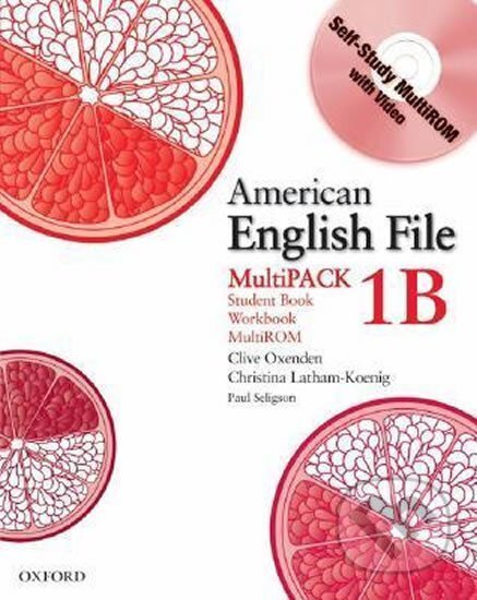 Kniha: American English File 1 Student´s Book + Workbook Multipack B (Clive Oxenden a Christina Latham-Koenig). Oxford University Press, 2008 Kniha: American English File 1 Student´s Book + Workbook Multipack B (Clive Oxenden a Christina Latham-Koenig). Oxford University Press, 2008