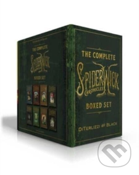 Kniha: The Complete Spiderwick Chronicles Boxed Set (Holly Black a Tony DiTerlizzi). Simon & Schuster Books for Young Readers, 2023 Kniha: The Complete Spiderwick Chronicles Boxed Set (Holly Black a Tony DiTerlizzi). Simon & Schuster Books for Young Readers, 2023