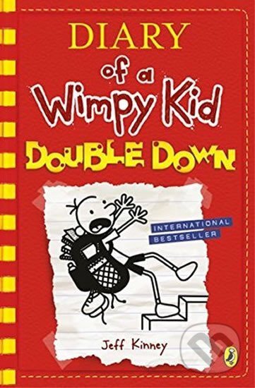 Kniha: Diary of a Wimpy Kid 11: Double Down (Jeff Kinney). Penguin Books, 2016 Kniha: Diary of a Wimpy Kid 11: Double Down (Jeff Kinney). Penguin Books, 2016