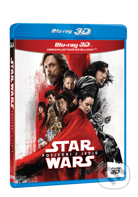 Film: Star Wars: Poslední z Jediů 3D (Rian Johnson) (Blu-ray3D). Magicbox, 2018 Film: Star Wars: Poslední z Jediů 3D (Rian Johnson) (Blu-ray3D). Magicbox, 2018