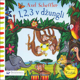 Kniha: 1,2,3 v džungli (Axel Scheffler). Svojtka&Co., 2018 Kniha: 1,2,3 v džungli (Axel Scheffler). Svojtka&Co., 2018