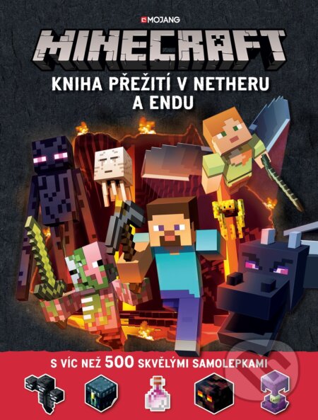 Minecraft: Kniha přežití v Netheru a Endu, Egmont ČR, 2018