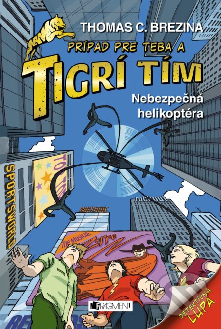 Kniha: Nebezpečná helikoptéra (Thomas C. Brezina). Fragment, 2018 Kniha: Nebezpečná helikoptéra (Thomas C. Brezina). Fragment, 2018