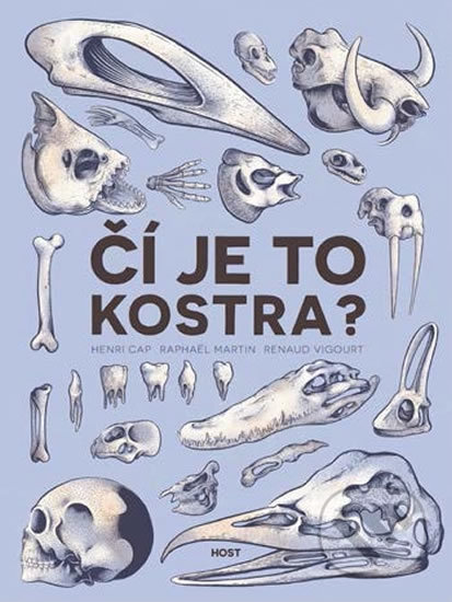 Kniha: Čí je to kostra? (Henri Cap a Raphaël Martin). Host, 2018 Kniha: Čí je to kostra? (Henri Cap a Raphaël Martin). Host, 2018