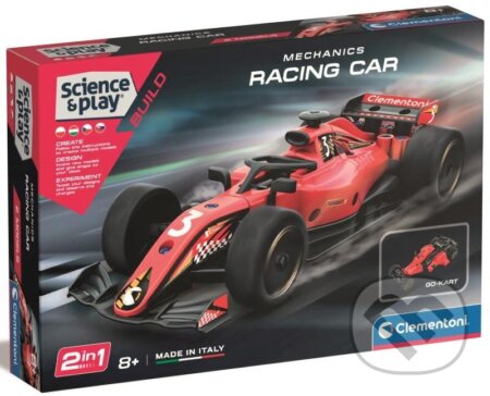 Spoločenská hra: Science & Play: Mechanics Formule 1 (Clementoni). Clementoni, 2025 Spoločenská hra: Science & Play: Mechanics Formule 1 (Clementoni). Clementoni, 2025