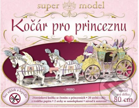 Kniha: Kočár pro princeznu - super model bez nů (Rebo). Rebo, 2012 Kniha: Kočár pro princeznu - super model bez nů (Rebo). Rebo, 2012
