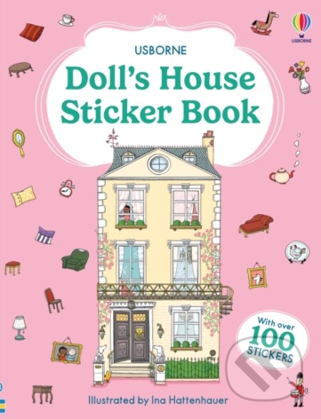 Kniha: Dolls House Sticker Book (Anna Milbourne). Usborne, 2025 Kniha: Dolls House Sticker Book (Anna Milbourne). Usborne, 2025