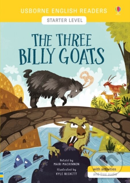Kniha: The Three Billy Goats (Mairi Mackinnon). Usborne, 2019 Kniha: The Three Billy Goats (Mairi Mackinnon). Usborne, 2019