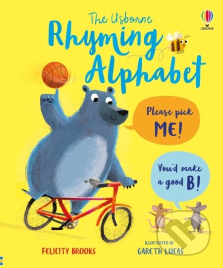 Kniha: The Rhyming Alphabet (Felicity Brooks). Usborne, 2022 Kniha: The Rhyming Alphabet (Felicity Brooks). Usborne, 2022