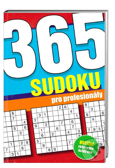 Kniha: 365 sudoku pro profesionály (modrá) (Vemag). Vemag, 2017 Kniha: 365 sudoku pro profesionály (modrá) (Vemag). Vemag, 2017