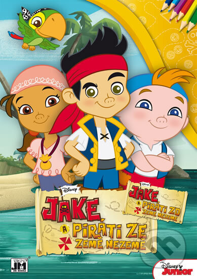 Kniha: Vymaľovanka A4/ Jake a piráti (Disney). Jiri Models SK, 2013 Kniha: Vymaľovanka A4/ Jake a piráti (Disney). Jiri Models SK, 2013