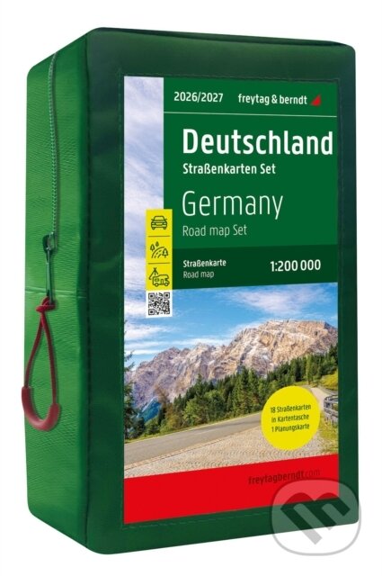 Nemecko 1: 200 000 Set 18 máp (freytag&berndt). freytag&berndt, 2026 Nemecko 1: 200 000 Set 18 máp (freytag&berndt). freytag&berndt, 2026