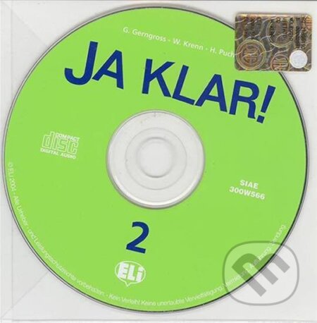 Kniha: Ja Klar! 2 Audio CD (Günter Gerngross). Eli, 2007 Kniha: Ja Klar! 2 Audio CD (Günter Gerngross). Eli, 2007