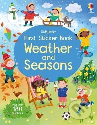 Kniha: First Sticker Book Weather and Seasons (Alice Beecham). Usborne, 2024 Kniha: First Sticker Book Weather and Seasons (Alice Beecham). Usborne, 2024