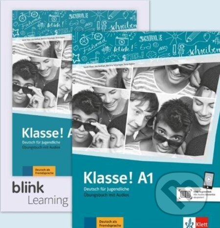 Kniha: Klasse! 1 (A1) - Übungsbuch + BlinkLearning Blended Bundle (14 Monate) (Sarah Fleer). Klett, 2020 Kniha: Klasse! 1 (A1) - Übungsbuch + BlinkLearning Blended Bundle (14 Monate) (Sarah Fleer). Klett, 2020