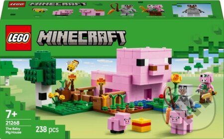 Spoločenská hra: LEGO® Minecraft® 21268 Domček Prasiatka (LEGO). LEGO, 2025 Spoločenská hra: LEGO® Minecraft® 21268 Domček Prasiatka (LEGO). LEGO, 2025