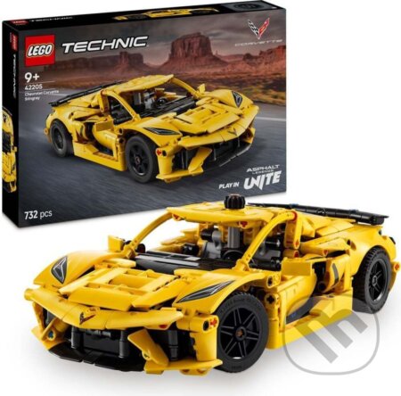 Společenská hra: LEGO® Technic 42205 Chevrolet Corvette Stingray (LEGO). LEGO, 2025 Společenská hra: LEGO® Technic 42205 Chevrolet Corvette Stingray (LEGO). LEGO, 2025