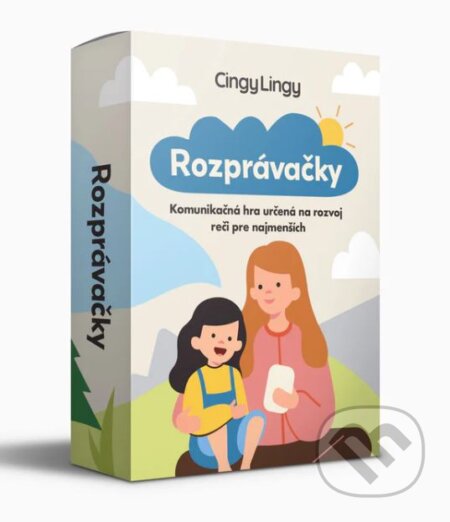 Spoločenská hra: Rozprávačky (Cingy Lingy). Cingy Lingy, 2025 Spoločenská hra: Rozprávačky (Cingy Lingy). Cingy Lingy, 2025